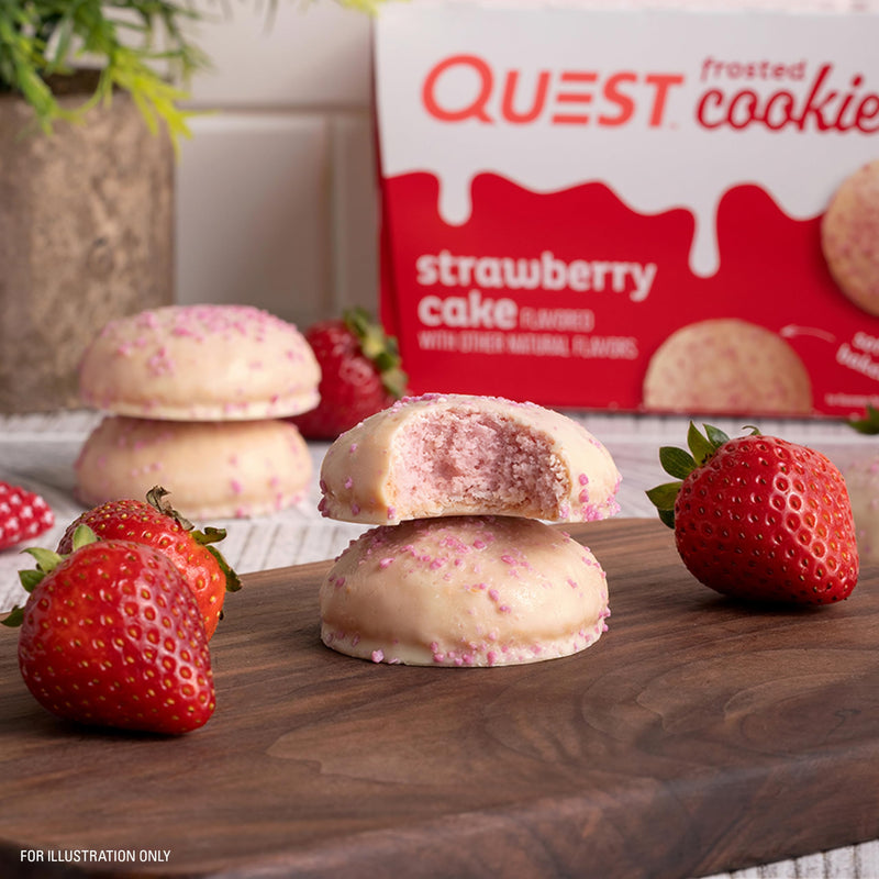 Quest Protein Frosted Cookie - Mixed Flavors 8 Pieces (คละรส 8 ชิ้น)