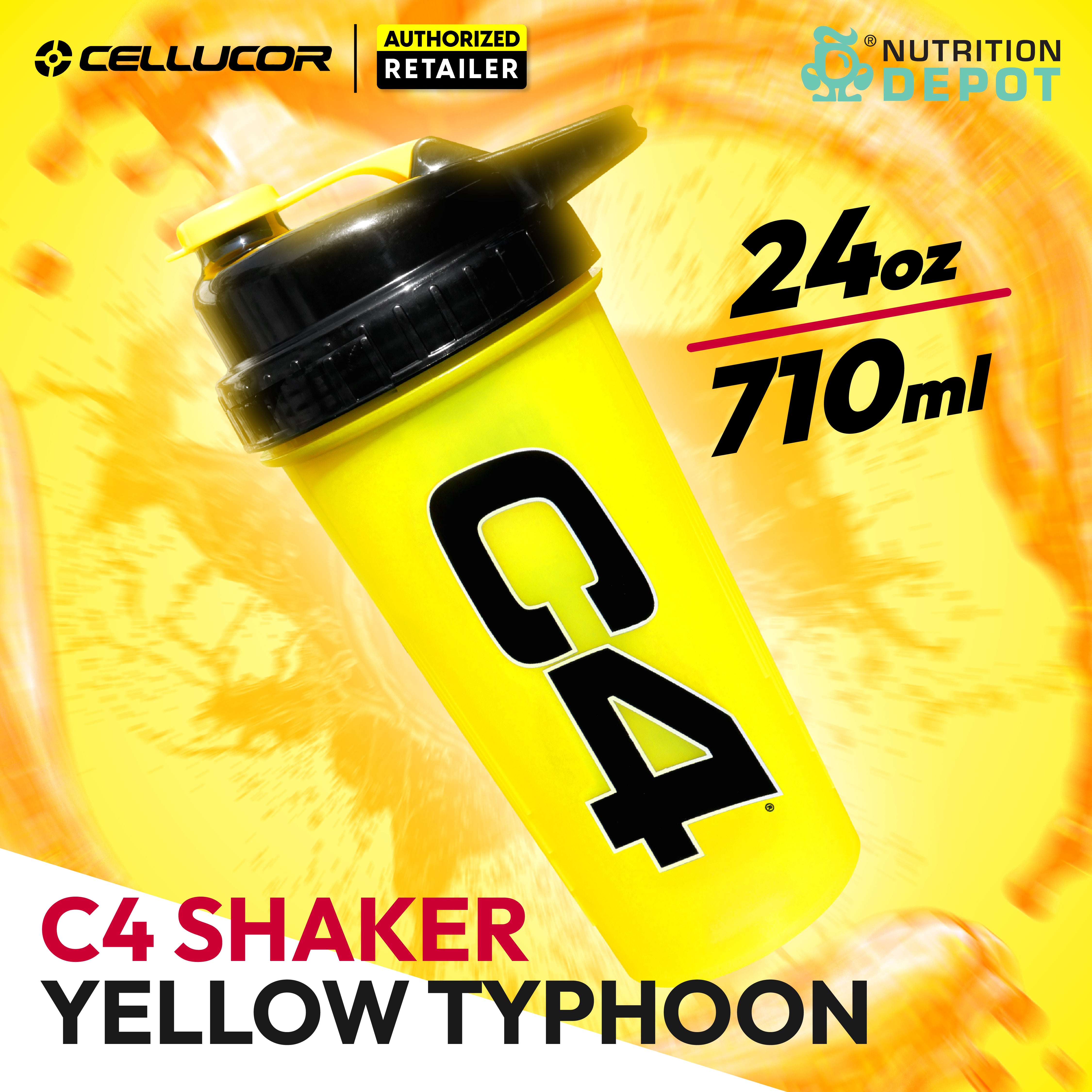 INT C4 Shaker Yellow Typhoon