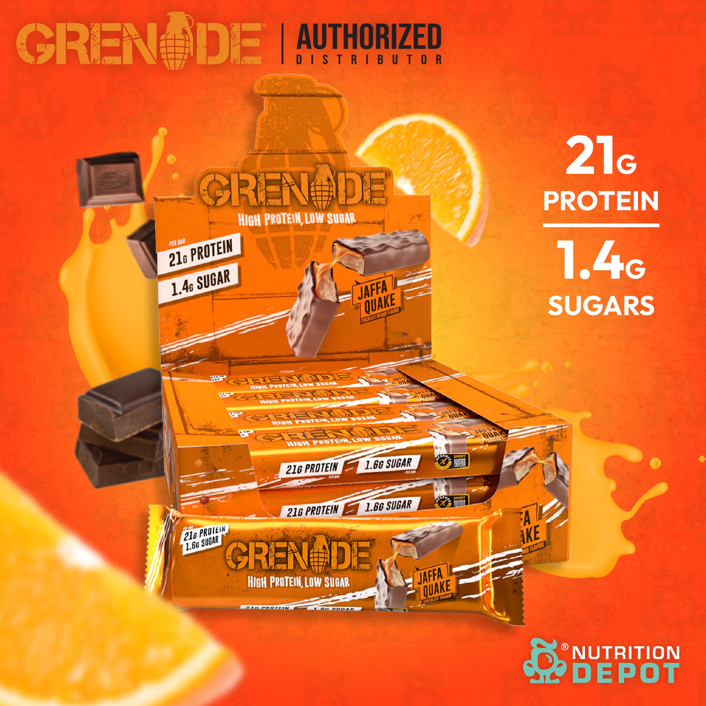 grenade-carb-killa-protein-bar-jaffa-quake-1-box-12-bars