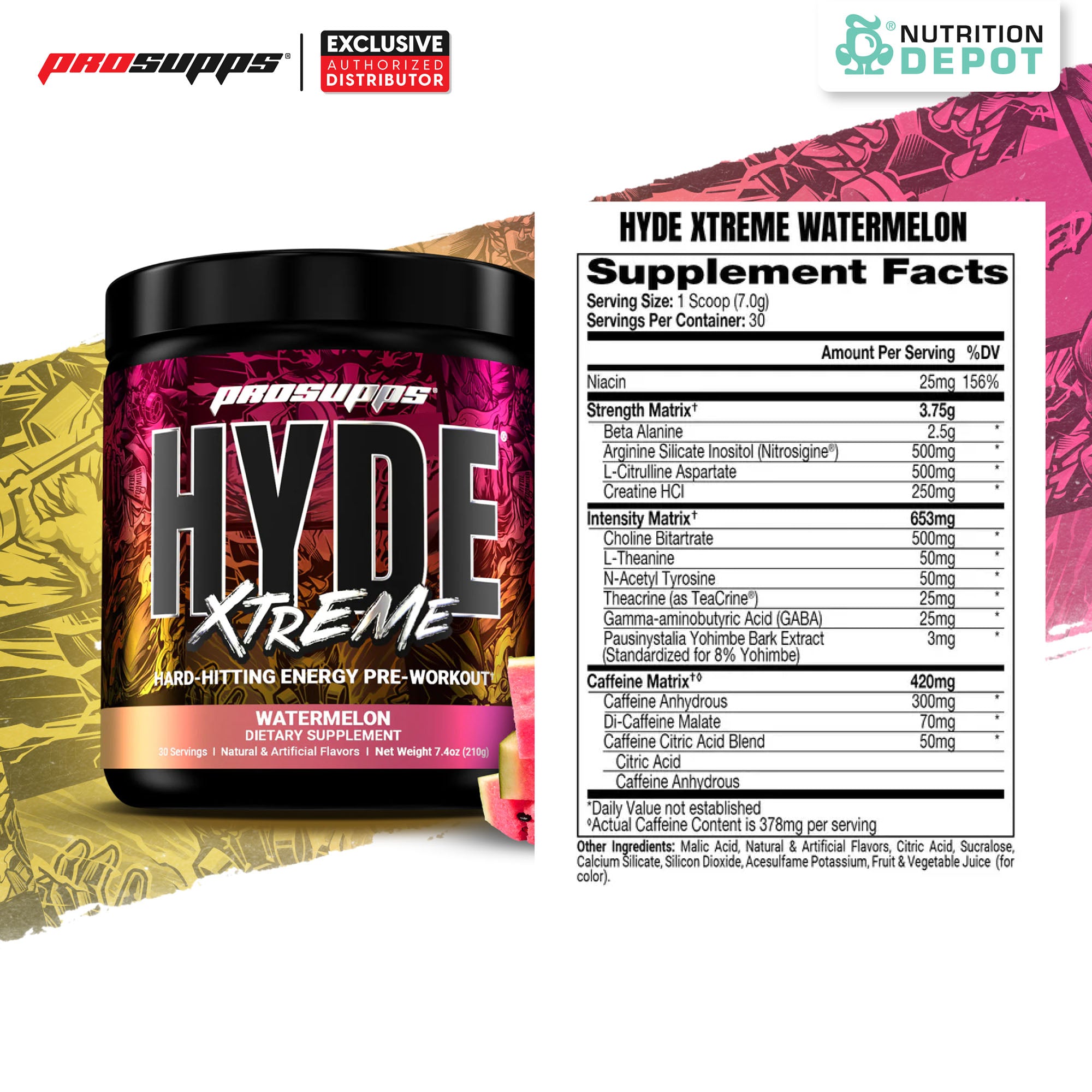 HYDE Extreme - Watermelon 30 Servings