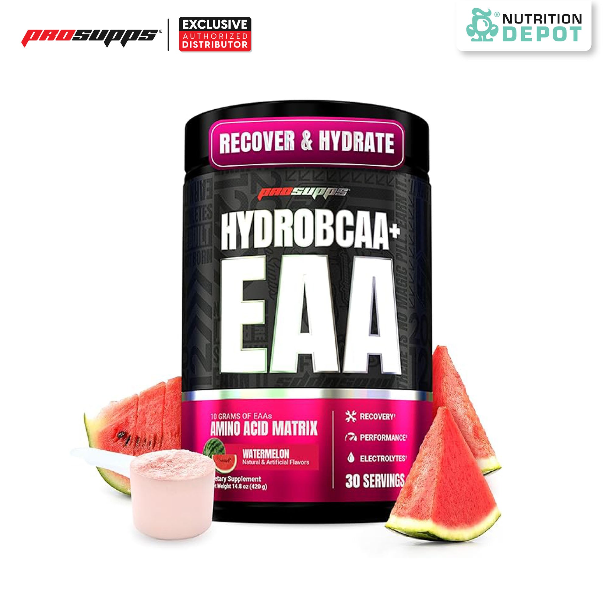 Prosupps Hydro BCAA + Essentials - Watermelon 30 Servings