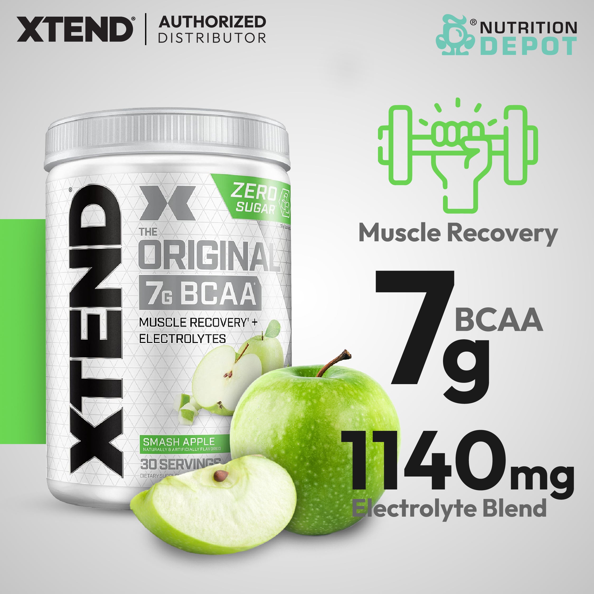 エクステンド BCAA スマッシュアップル 約90回分 Xtend Original Smash ...