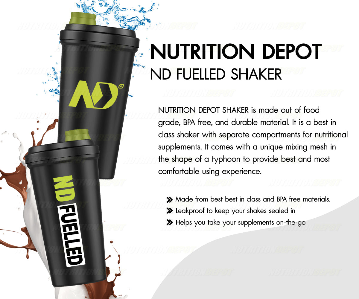 ND Fuelled Shaker 700 ml - Black
