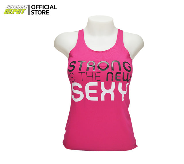 Strong is New Sexy Ladies Lycra Singlet