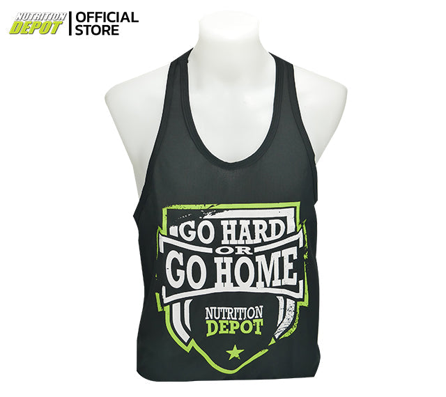ND Go Hard Go Home Men Singlet