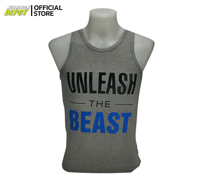 ND Unleash The Beast Men Singlet Gray