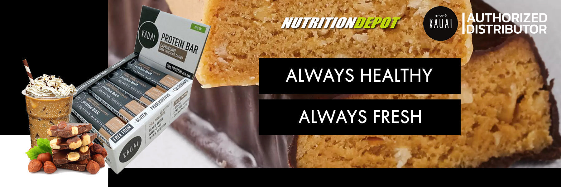 KAUAI PROTEIN BAR - โปรตีนบาร์ คาวาอิ