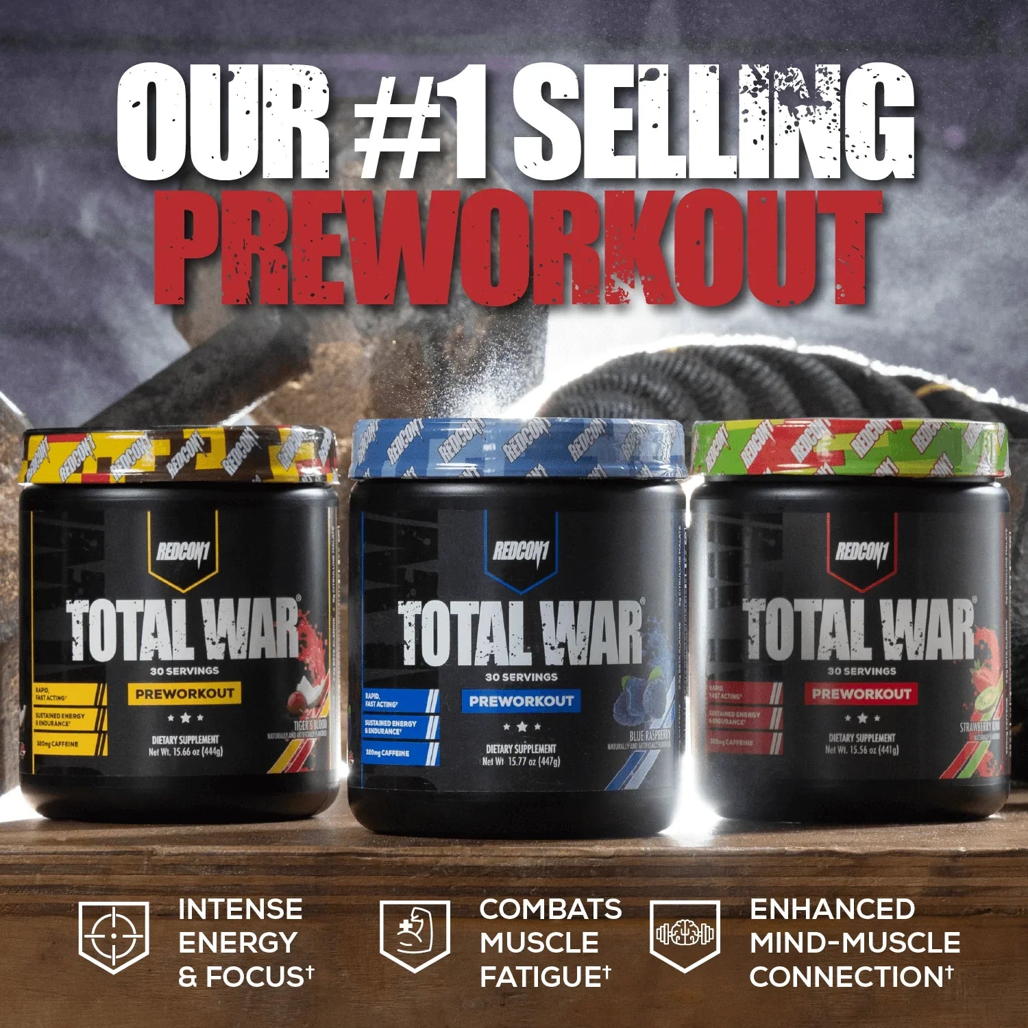 Redcon1 Total War - Blue Lemonade 30 Servings