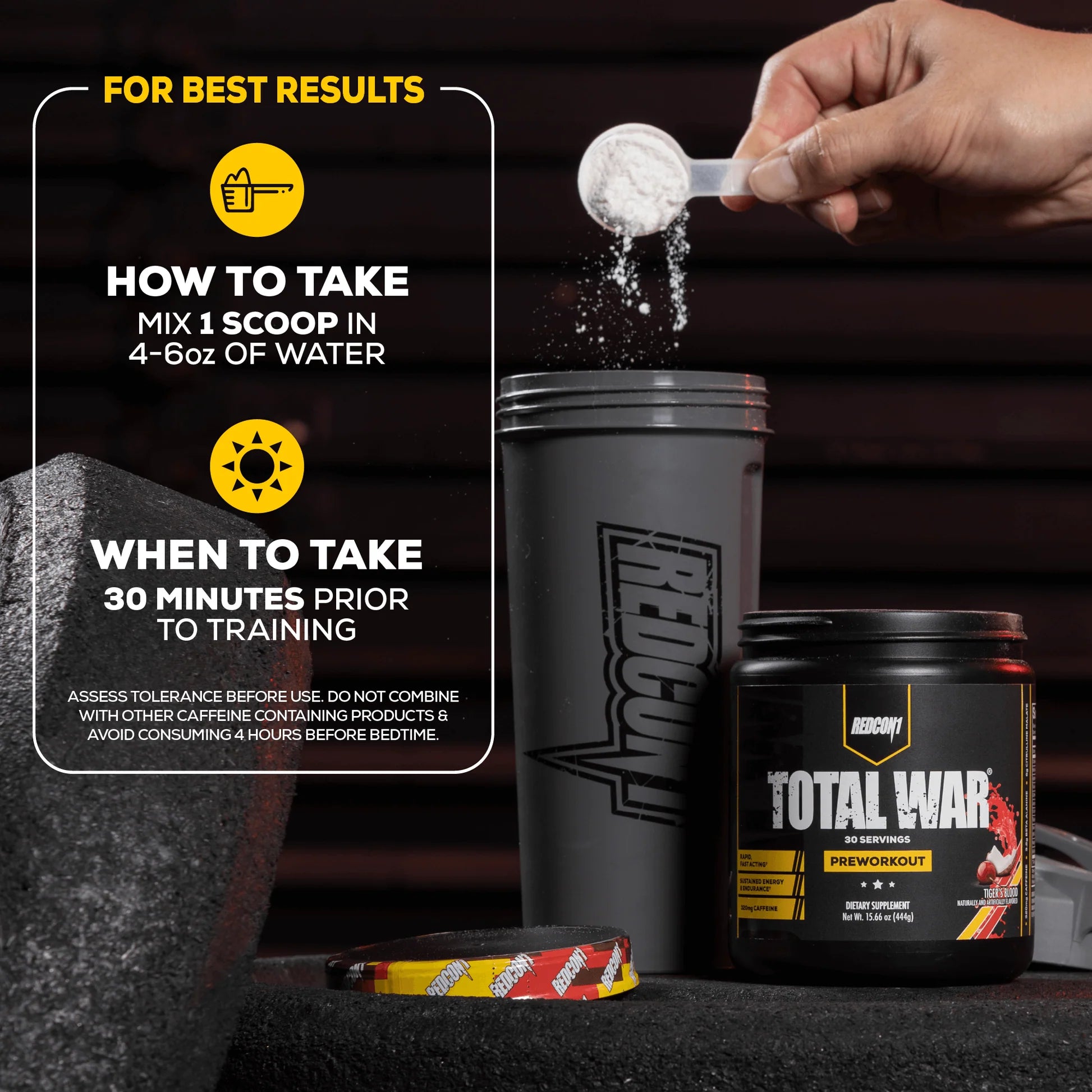 Redcon1 Total War - Tropical Punch 30 Servings