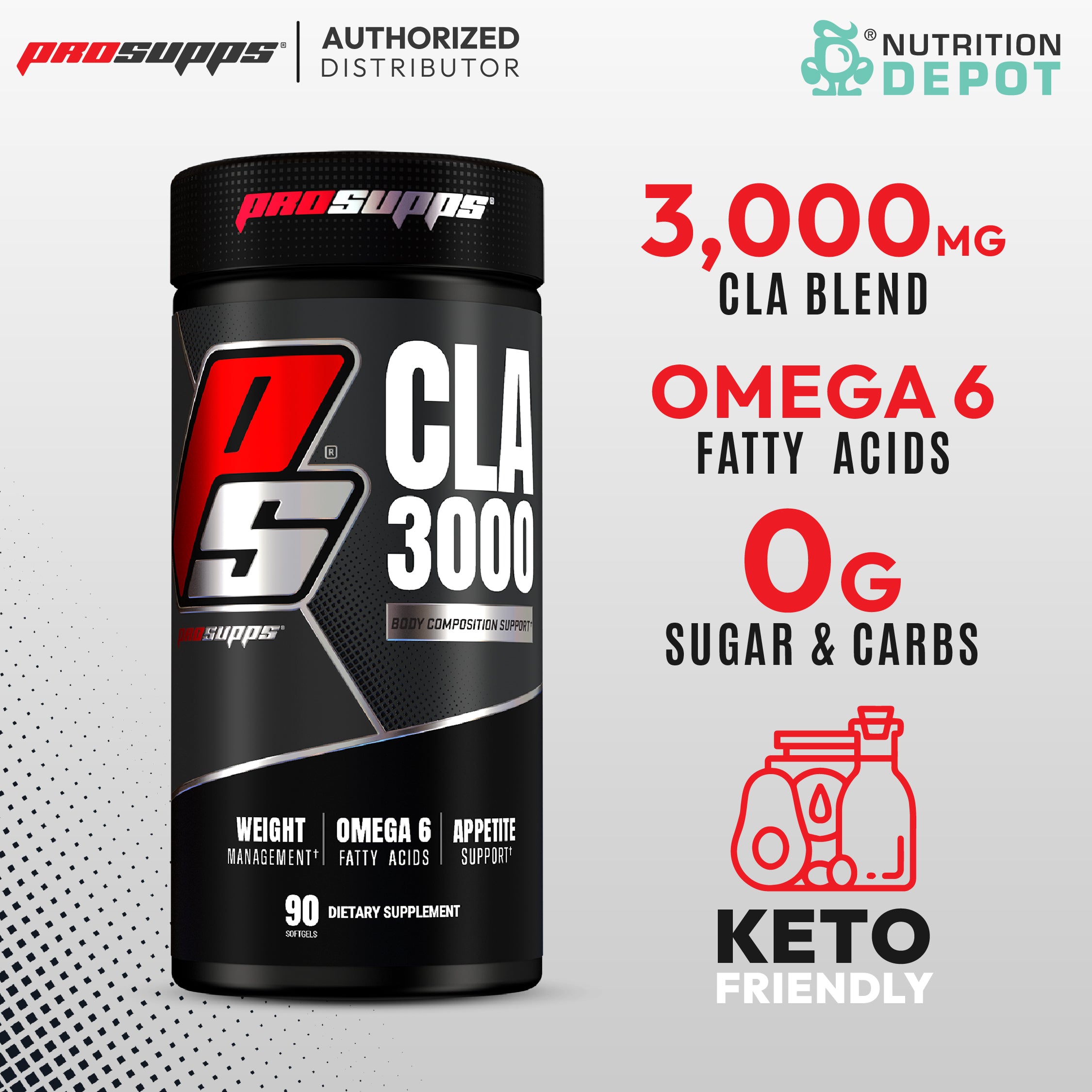 BF09/2024 Prosupps CLA Lean 3000 - 90 Softgels