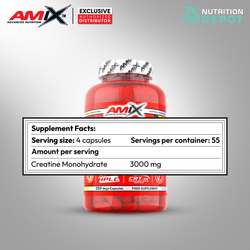 Amix Nutrition - Creatine Monohydrate 220 Capsules