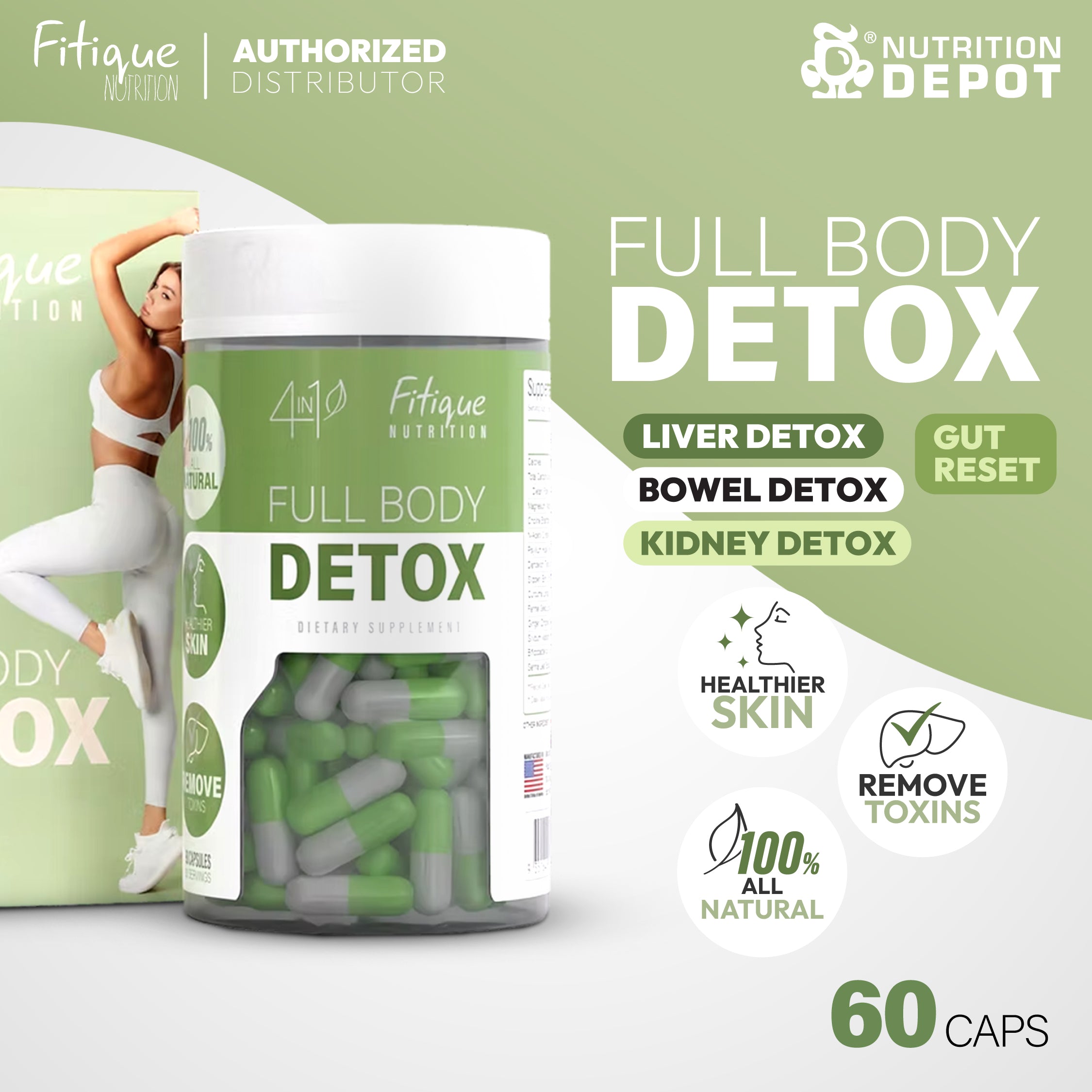 Fitique Full Body Detox 90 Caps
