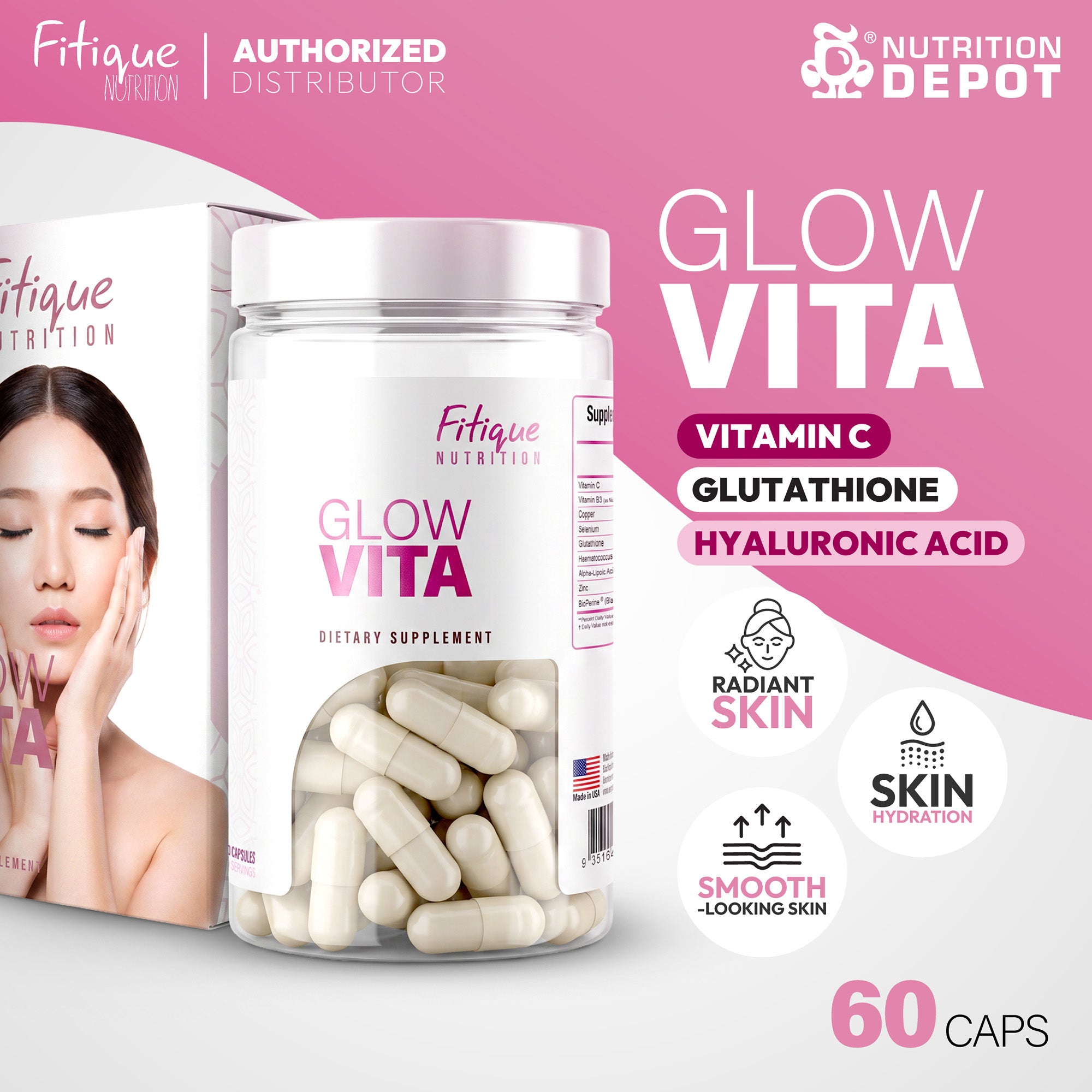 Fitique - Glow Vita 60 Caps