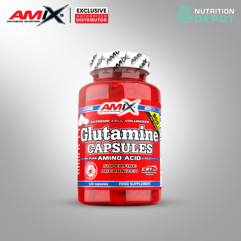 Amix Nutrition - L-Glutamine 800mg 120 Capsules