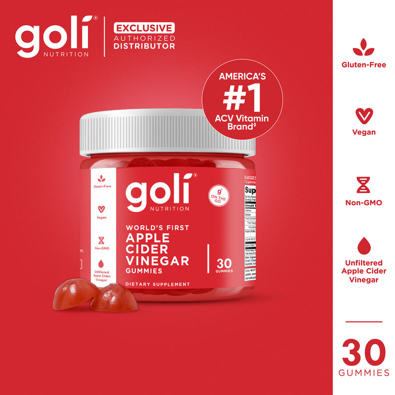 Goli-Apple Cider Vinegar - 30 Gummies (COMING SOON!)