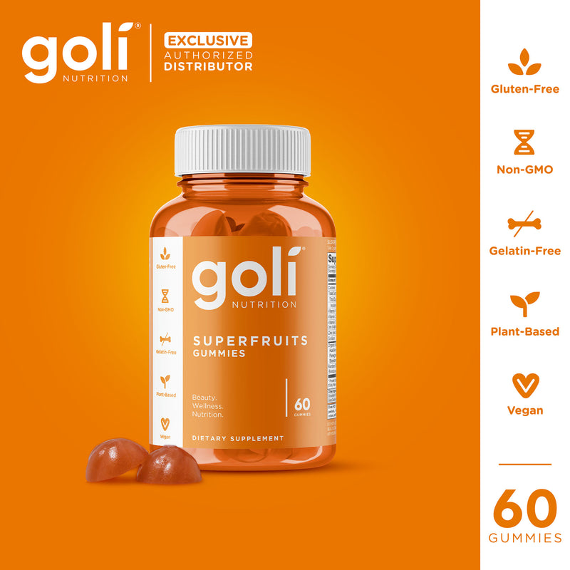 Goli - Super Fruits - 60 Gummies (COMING SOON!)