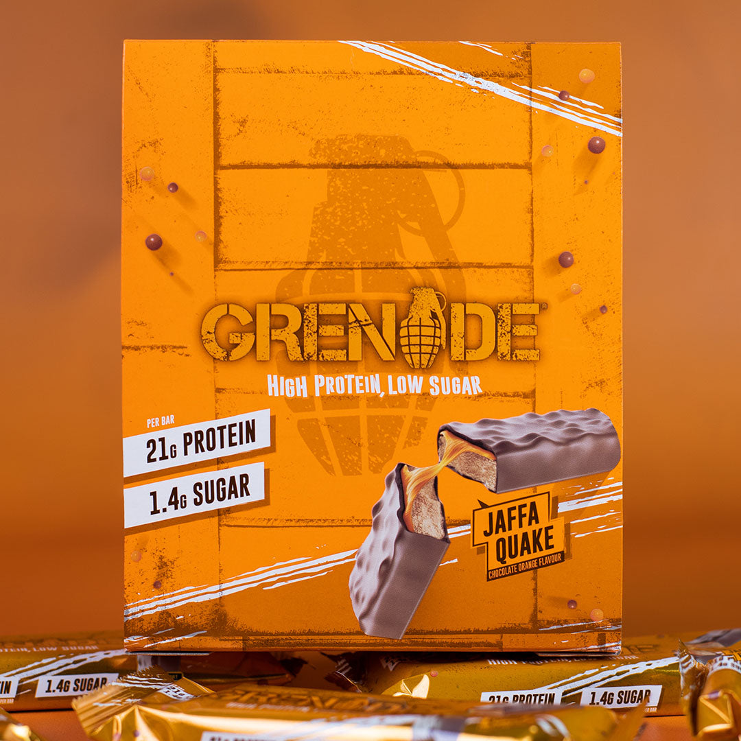 Grenade Carb Killa Protein Bar - Jaffa Quake 3 Bars