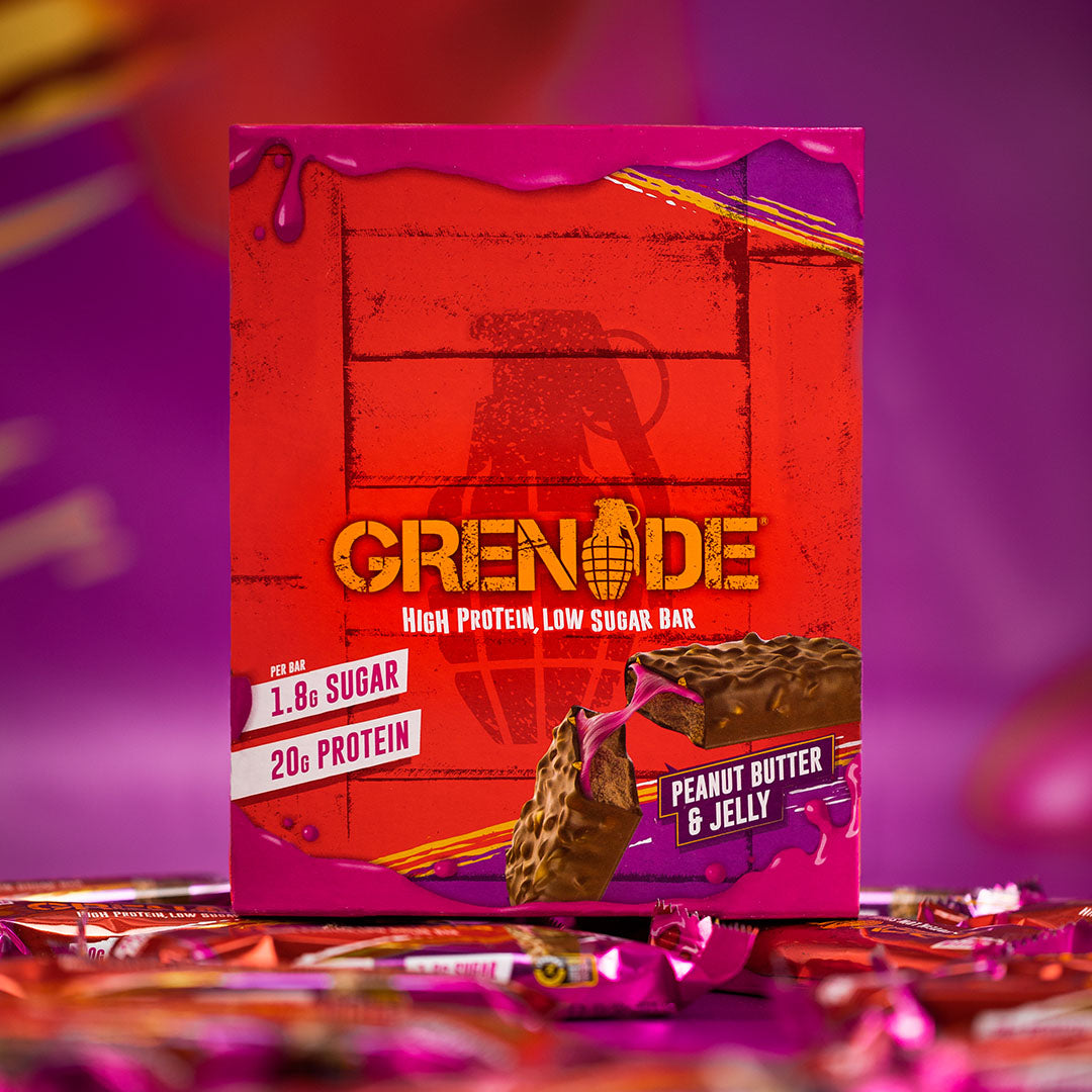 Grenade Carb Killa Protein Bar - Peanut Butter & Jelly 3 Bars