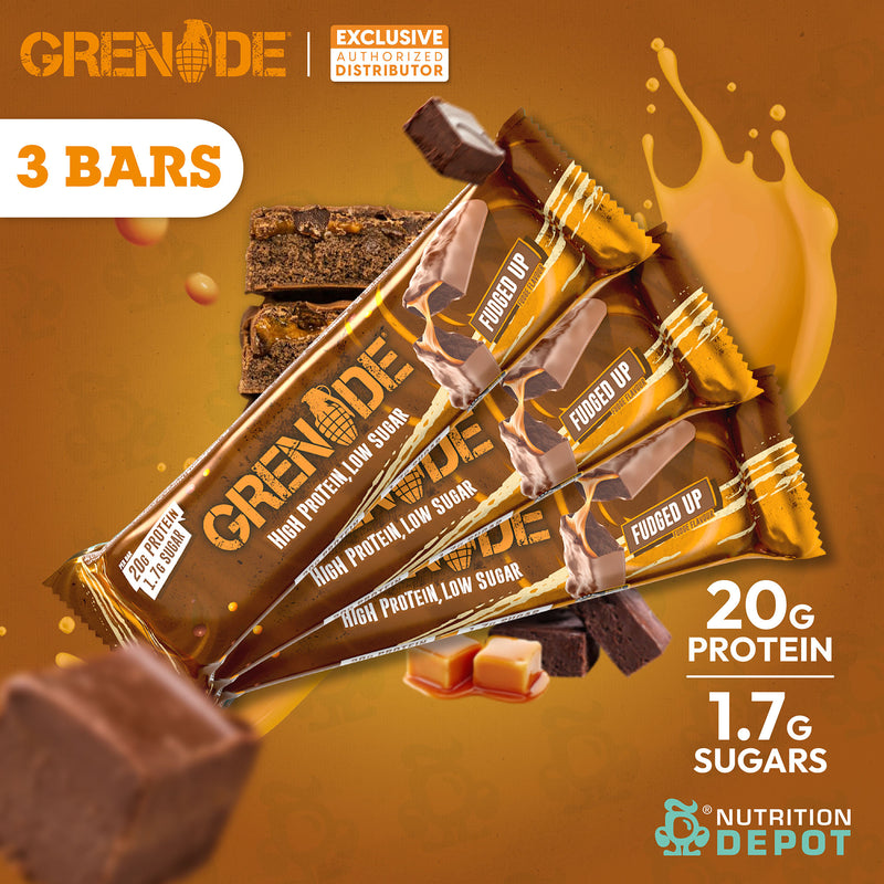 Grenade Carb Killa Protein Bar - Fudge Up 3 Bars