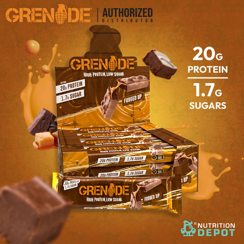 Grenade Carb Killa Protein Bar - Fudge Up 1 Box (12 Bars)