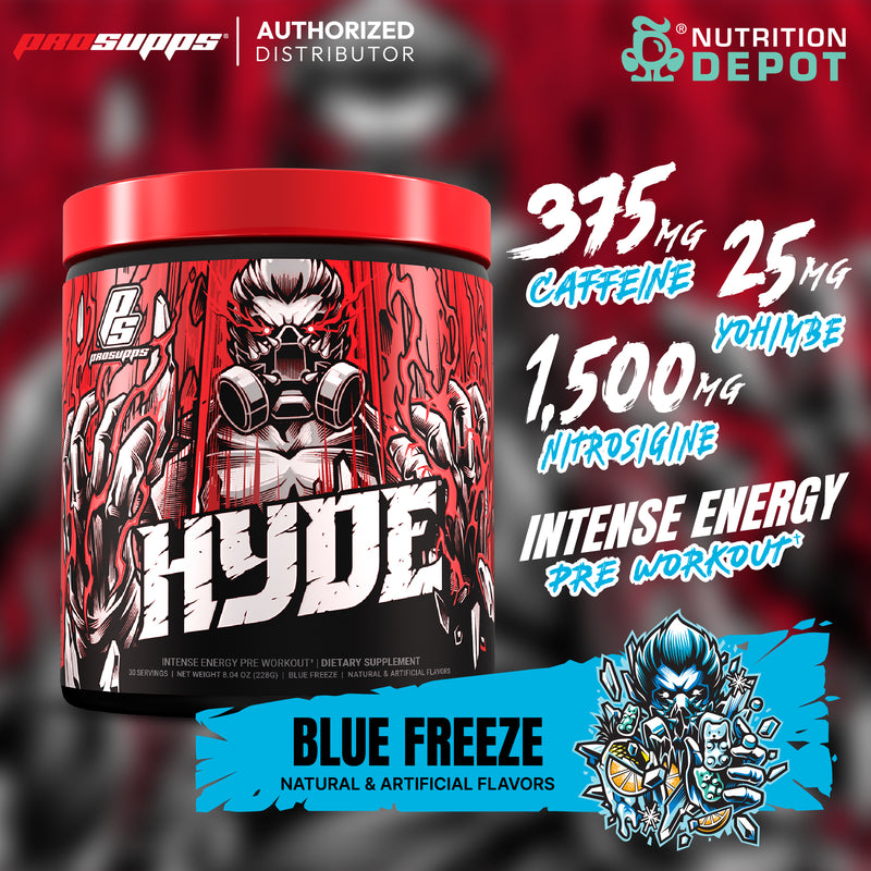 Prosupps HYDE 30 Servings - Blue Freeze