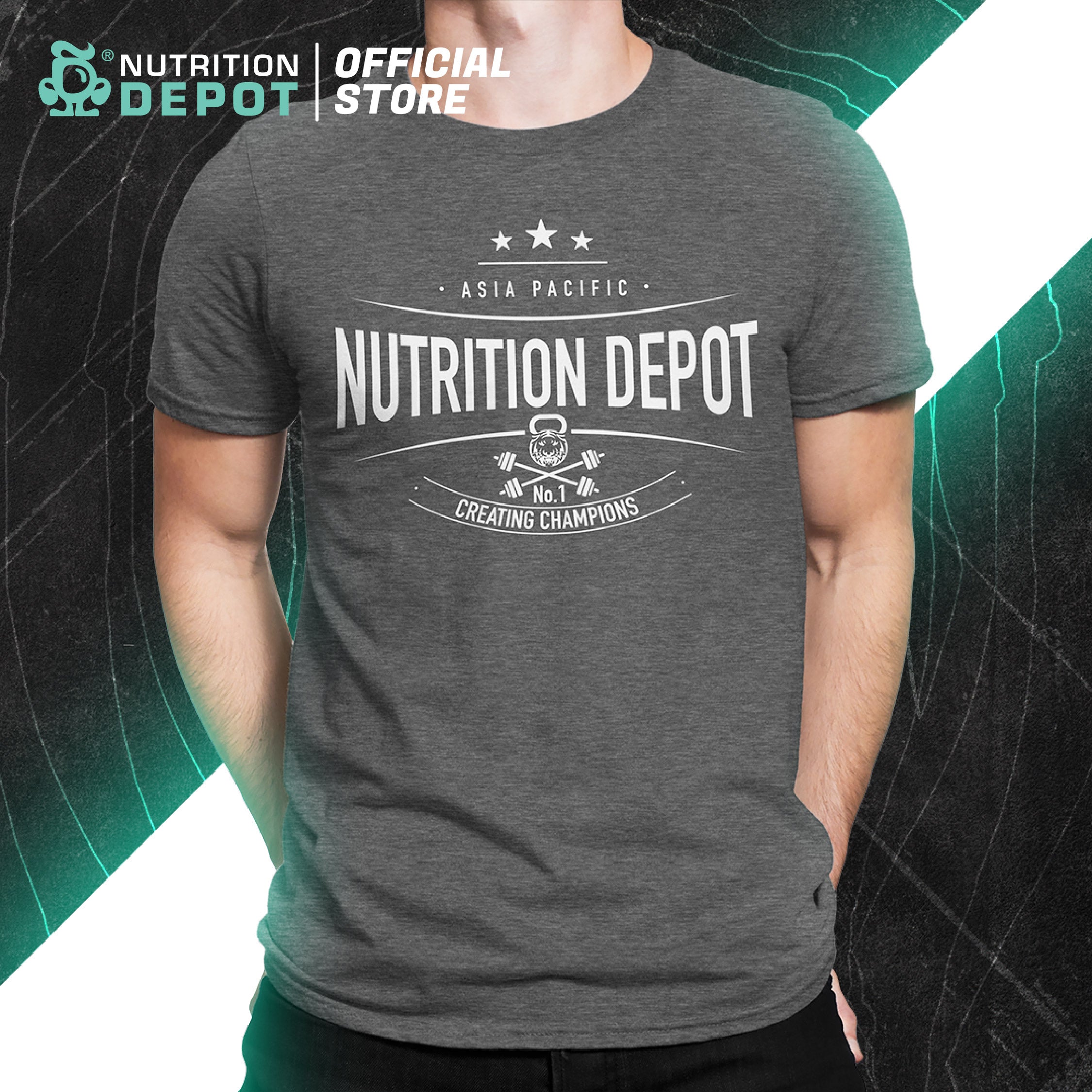 ND Creating Champions T-Shirt Dark Gray