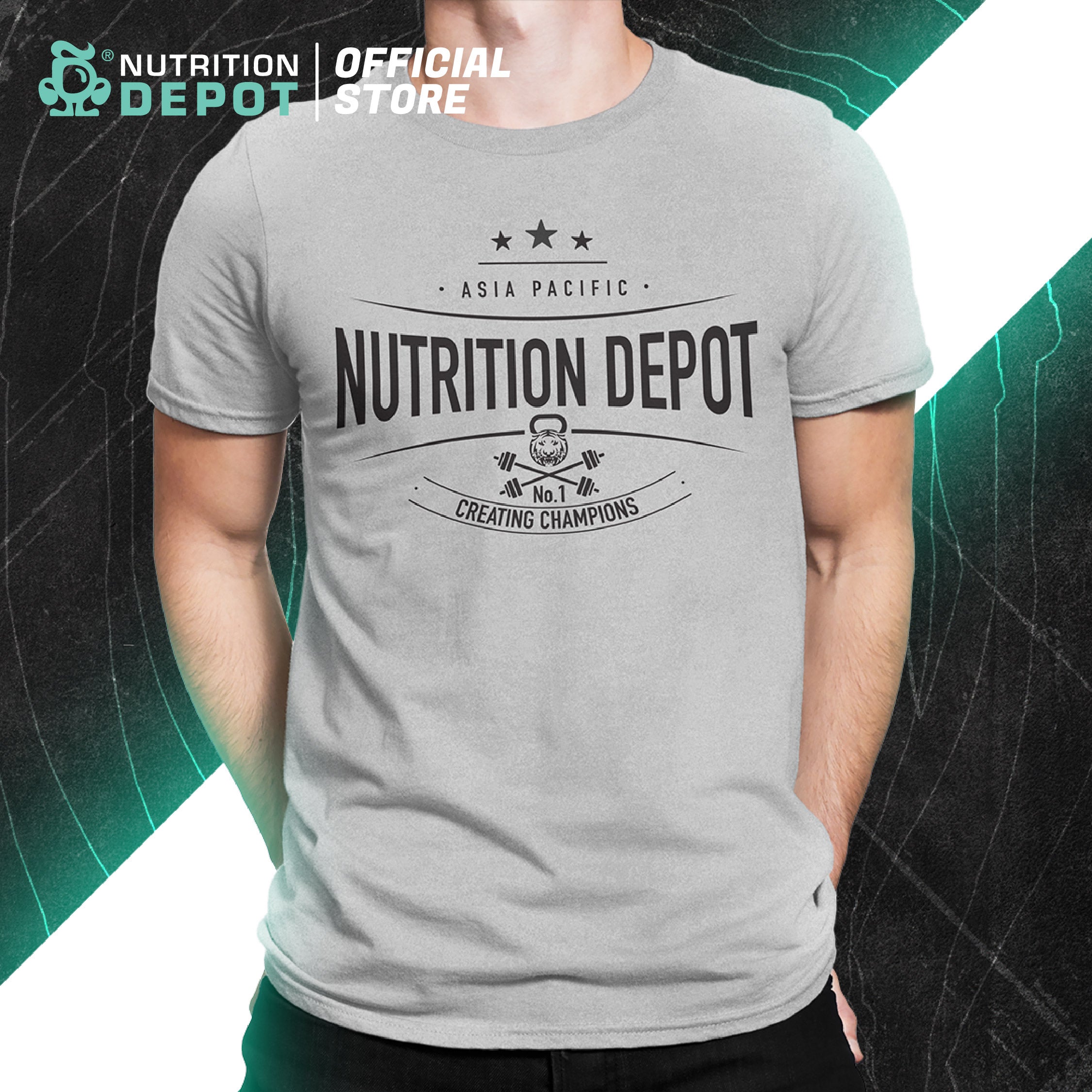 ND Creating Champions T-Shirt Gray