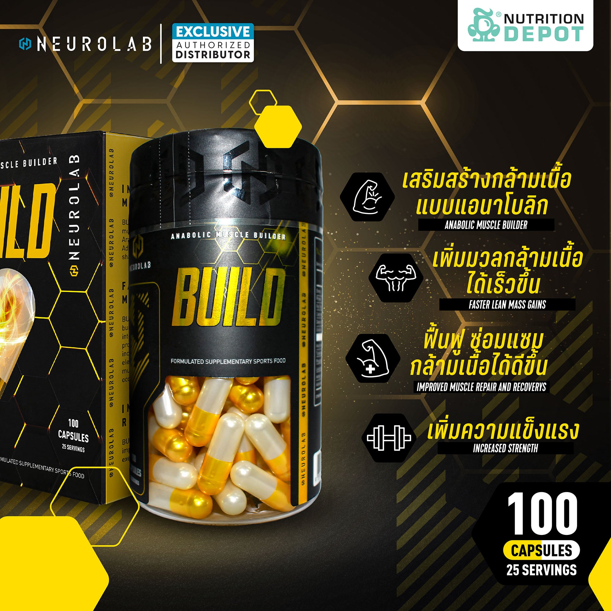 Neurolab - Build 100 Caps