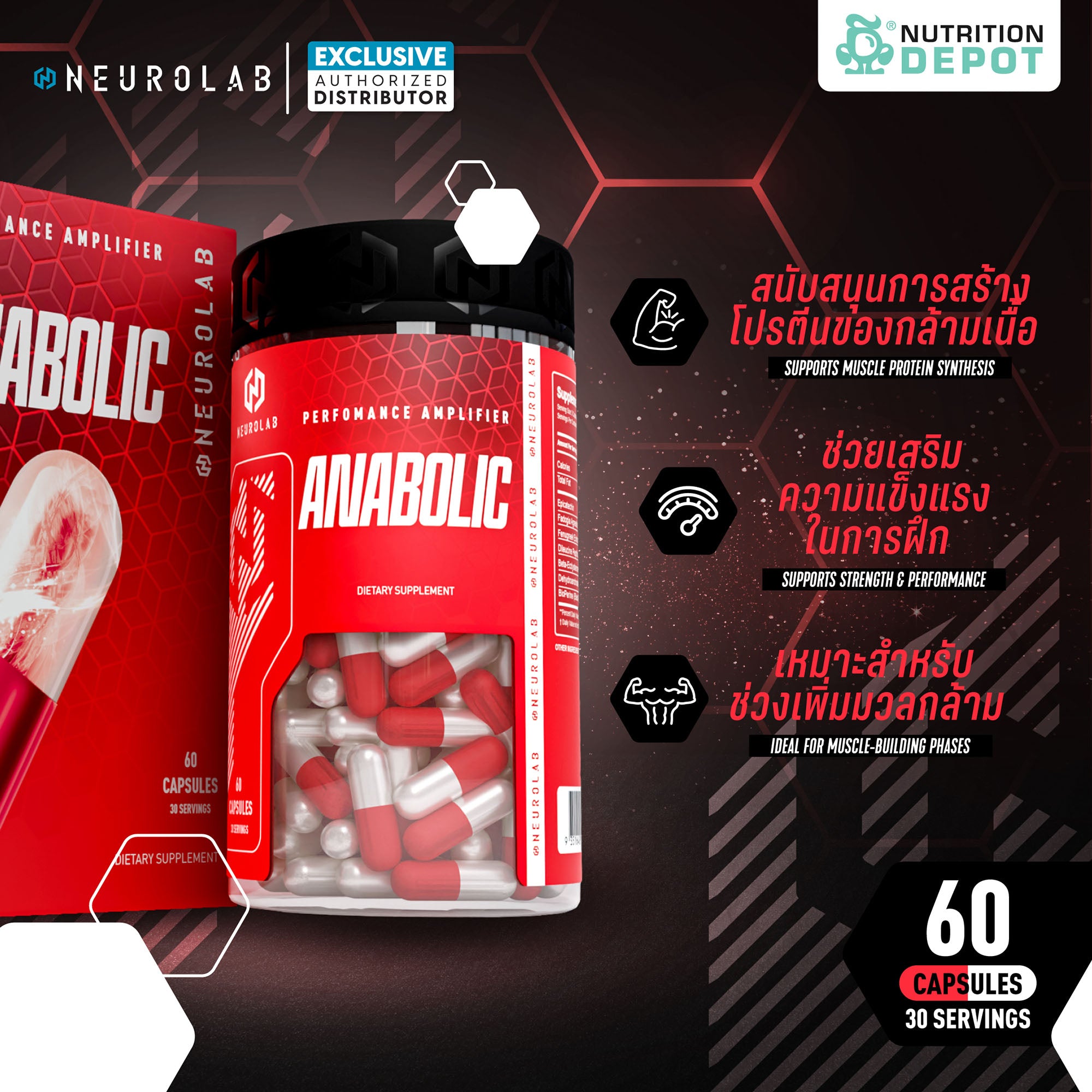 Neurolab Anabolic 60 Caps