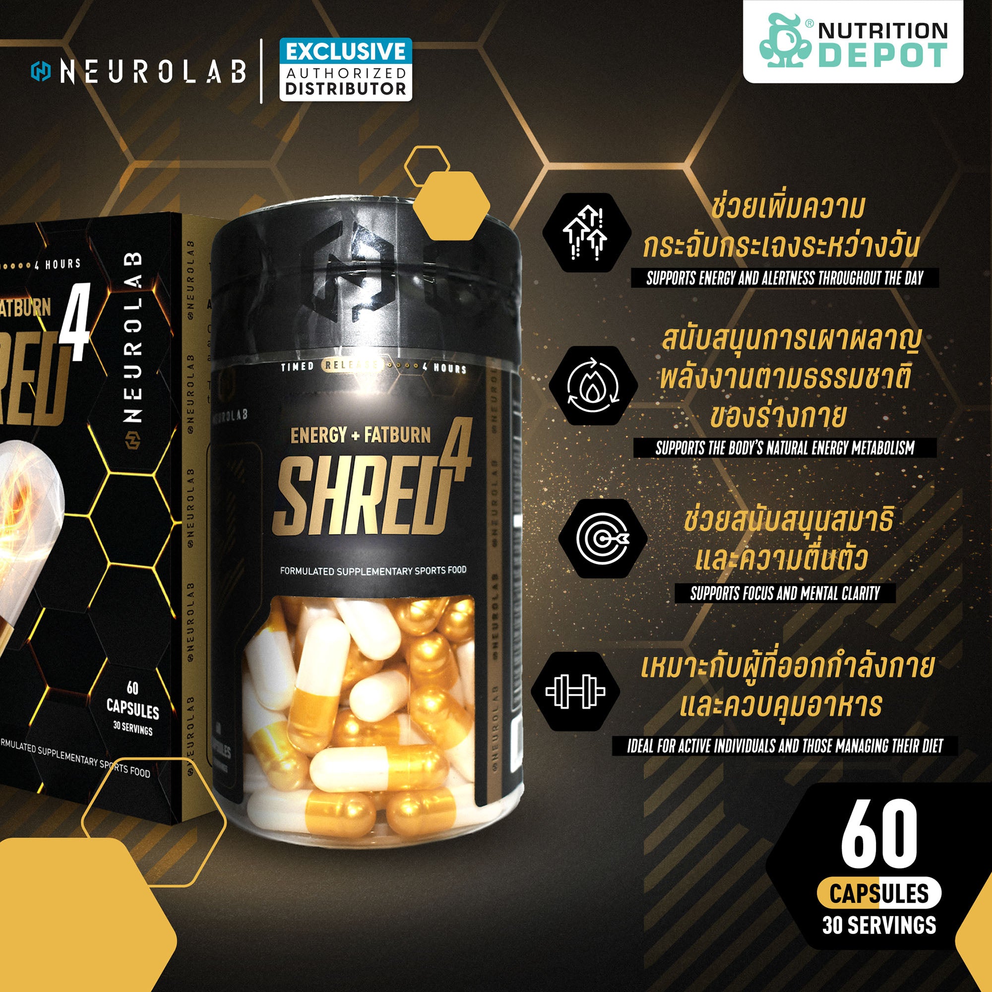 Neurolab Shred4 60 Caps