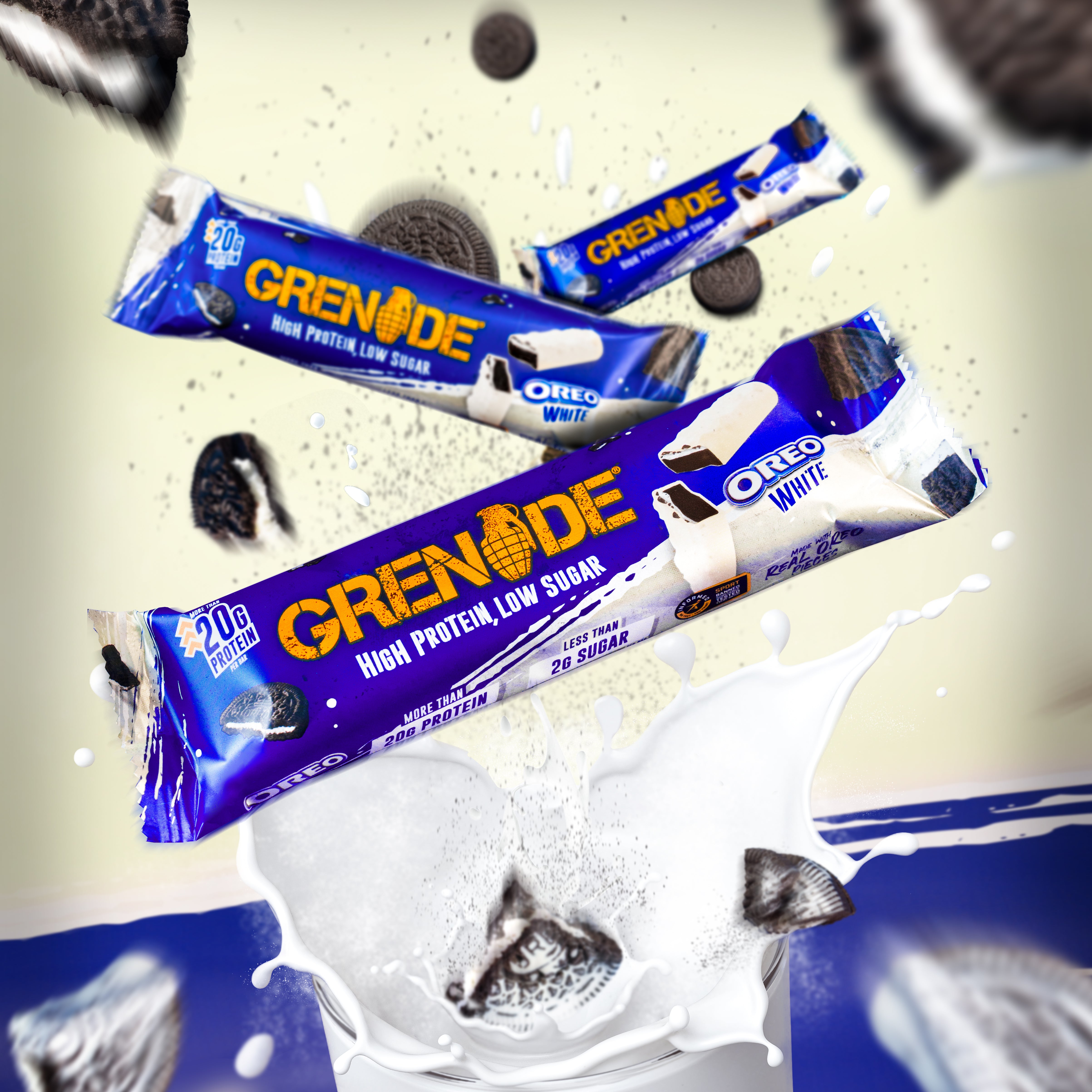 Grenade Carb Killa Protein Bar - White Oreo 1 Box (12 Bars)