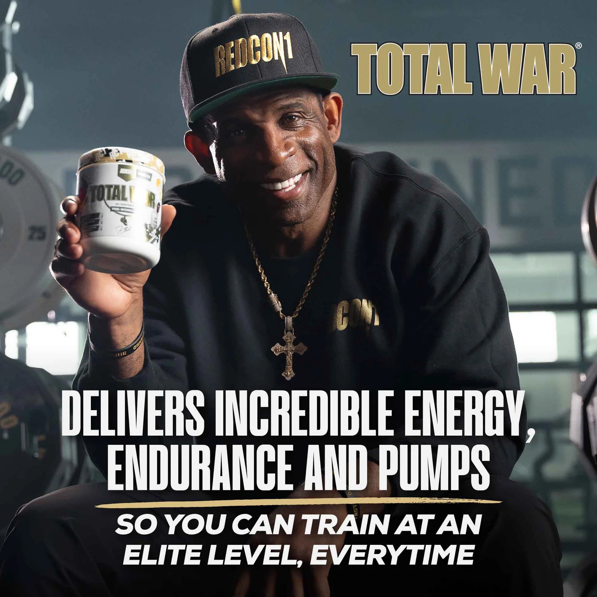 Redcon1 Total War Pre-Workout - Prime Time Punch 30 Servings กรดอะมิโนเพื่มแรงในการออกกำลังกาย