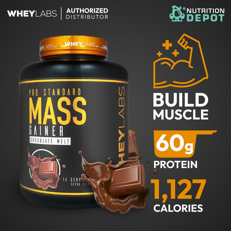 Whey Labs Mass Gainer 7lbs - Chocolate Melt เวย์โปรตีนเพิ่มน้ำหนัก