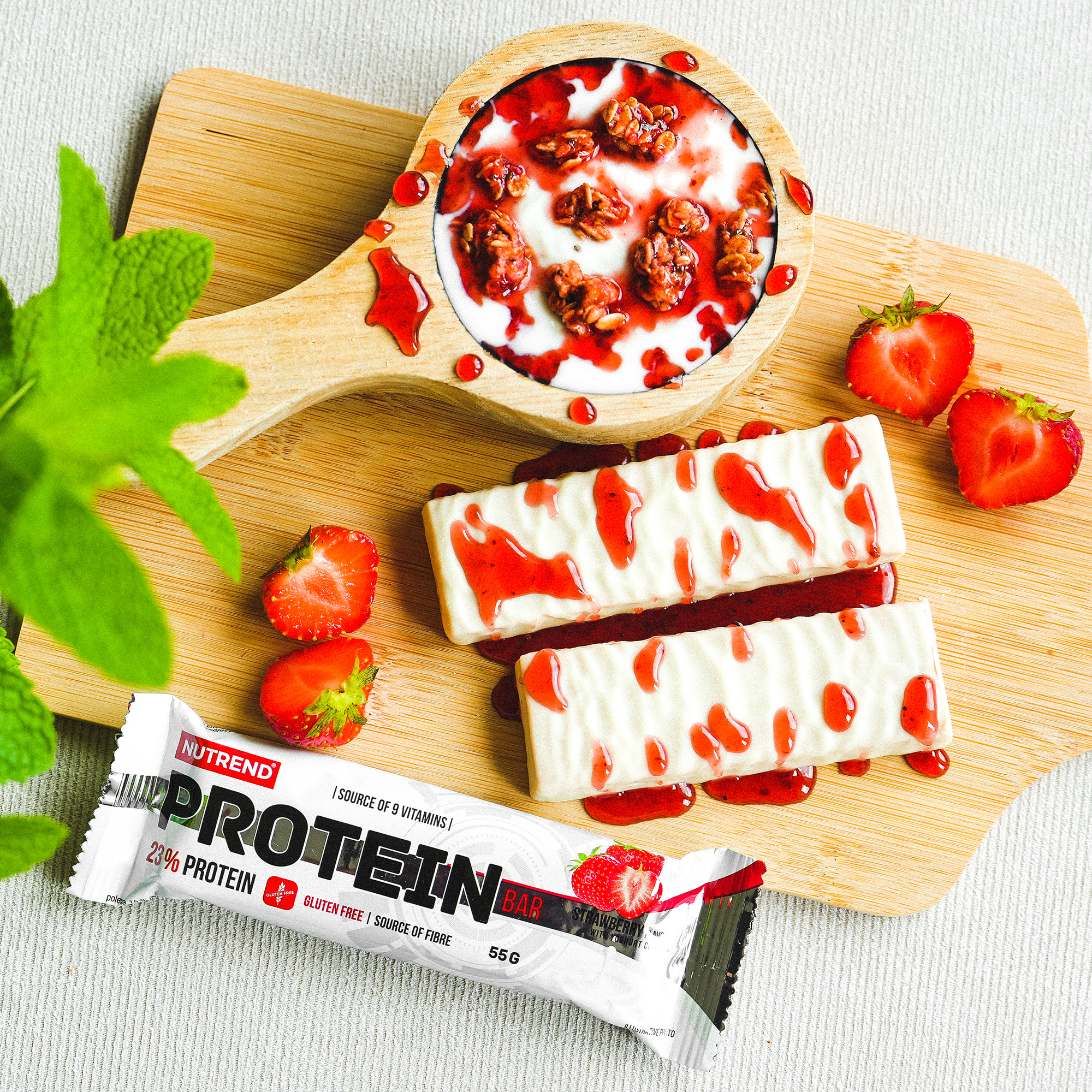 โปรตีนบาร์ Nutrend Protein Bar - 3 Bars