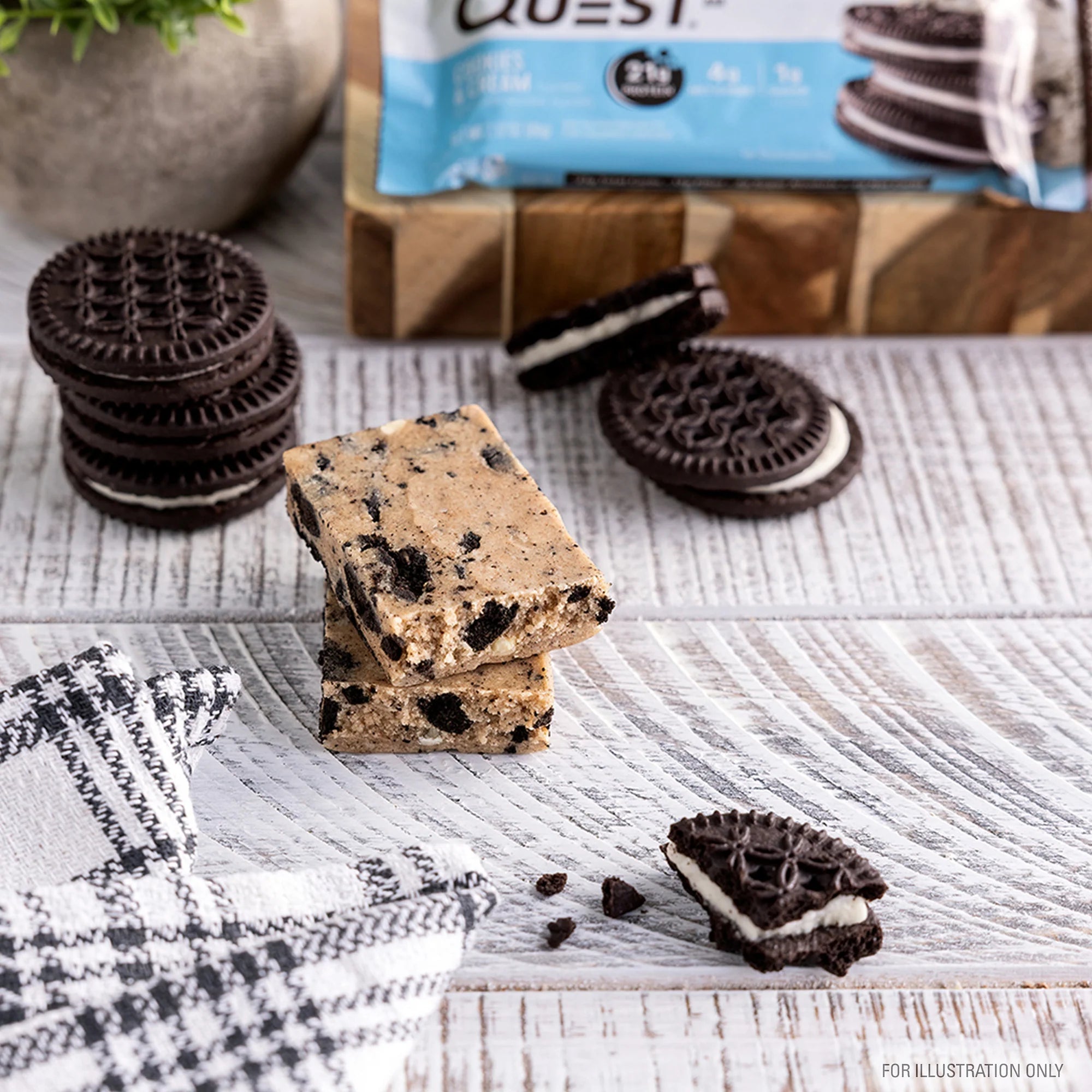 Quest Protein Bar - Cookies & Cream 3 Bars