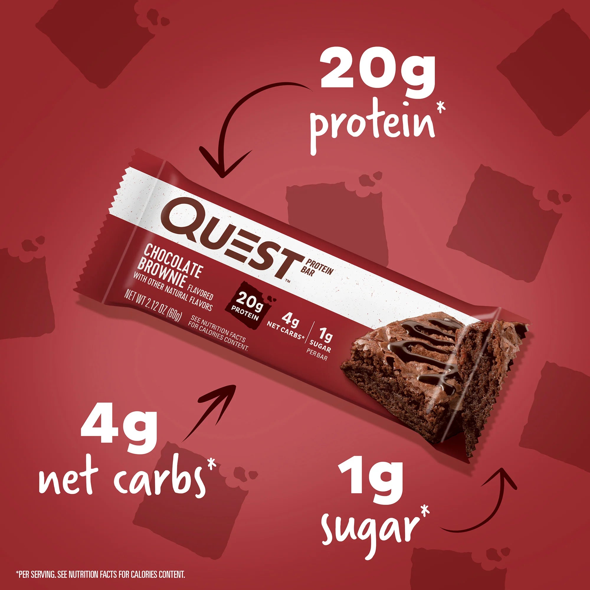 Quest Protein Bar - Chocolate Brownie 3 Bars