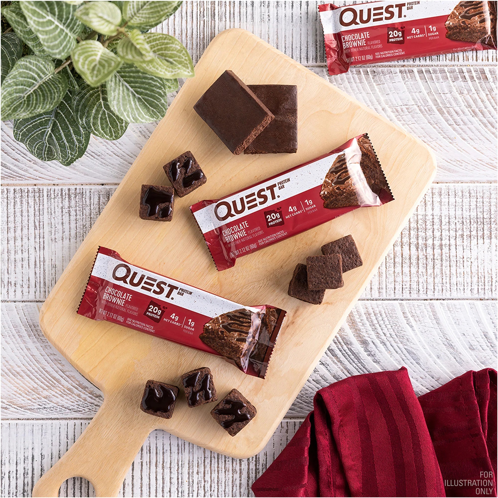 Quest Protein Bar - Chocolate Brownie 1 Box (12 Bars)