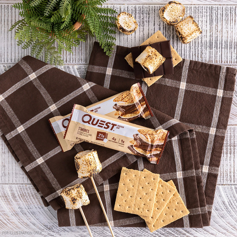 Quest Protein Bar - S'mores 3 Bars