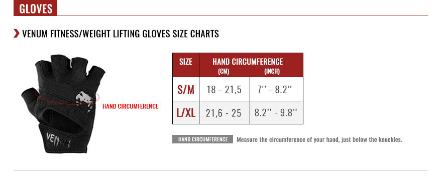 VENUM HYPERLIFT TRAINING GLOVES GRAY S/M - L/XL