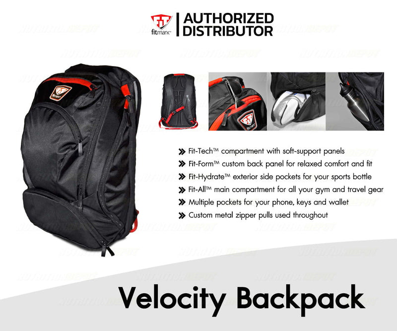 FM Velocity Backpack - Black color