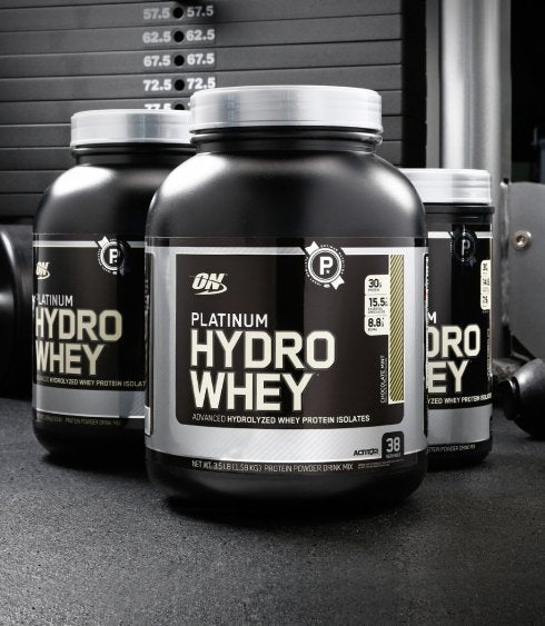 Optimum Nutrition Platinum Hydro Whey 1.75lb - Turbo Chocolate เวย์โปรตีนสร้างกล้ามเนื้อ
